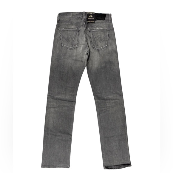 CITIZENS oF HUMANITY Men's SID Classic Straight Leg Jeans Gray Wash NWT - Picture 3 of 8
